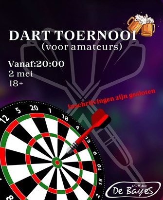 darttoernooi 2 mei 
